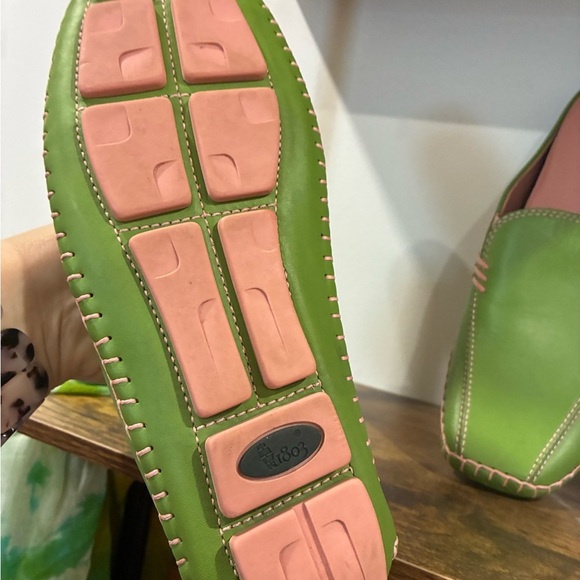 1803 green lime slip on mules size 39 - Picture 2 of 3